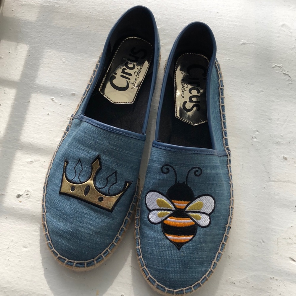 Sam Edelman Circus Queen Bee Espadrille Shoes 9M